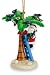 TiKi Santa Tropical Island Palm Tree Christmas Ornament