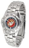 U.S. Marine Corps MILITARY Womens Steel Sports Watch