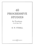 40 Progressive Studies - for Trombone in the Bass Clef - BH Chamber Music