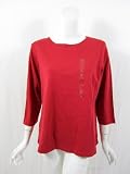Charter Club plus size long sleeve jersey top