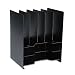 ~:~ BUDDY PRODUCTS ~:~ Steel Combination Rack, Seven Sections, 12w x 9d x 14h, Black