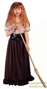 Kid's Peasant Girl Costume (Size:Large 12-14)