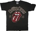 Junk Food Rolling Stones Officially Licensed Black T-Shirt Tee