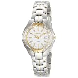 Seiko Ladies SXDB70 Two-Tone White Dial 20 Diamonds Watch by Seiko