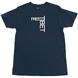 Free Tibet Text T-Shirt