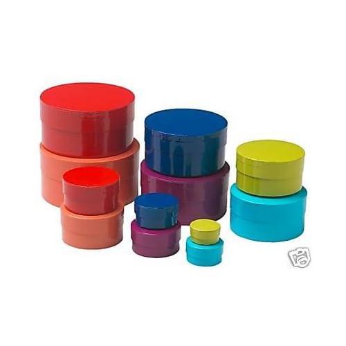 12 Rainbow Nesting Boxes (ÖNSKA / ONSKA) designed by IKEA