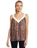 IMAGE OF rebecca beeson Womens Cheetah Trapeze Tank Top