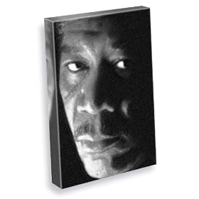 MORGAN FREEMAN - Canvas Print (A4 - Signed by the Artist) #js005