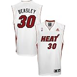 Michael Beasley Jersey adidas White Replica #30 Miami