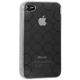 Amzer Circle TPU Skin Case for iPhone 4 - Clear (Fits AT&T & Verizon iPhone ....