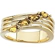 18K Yellow Gold Imperial Topaz Ring
