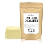 Unrefined Ivory Shea Butter by Better Shea Butter - Best Rated Ingredient for DIY Skin Care Recipes - For Dry or Acne-Prone Skin, Eczema, , Stretch Marks, Delicate Baby Skin - 1 LB (16 oz)
