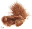 KONG Chipmunk Catnip Toy, Cat Toy, Brown