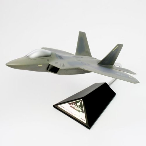 F-22 Raptor Wood Model Airplane