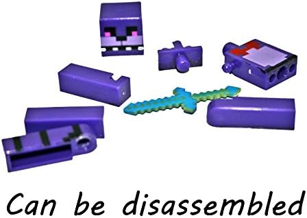 Pixelated Five Nights at Freddy's Figures 4-Pack with Keychain - FNAF