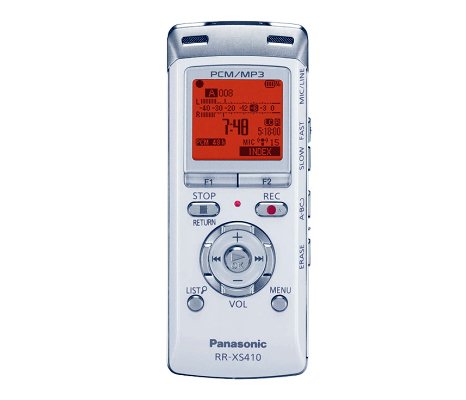 Panasonic RR-XS410 4 GB Recorder (White)
