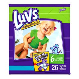 Luvs Ultra Leakguards - Jumbo Pack Size 6 35 lbs and up