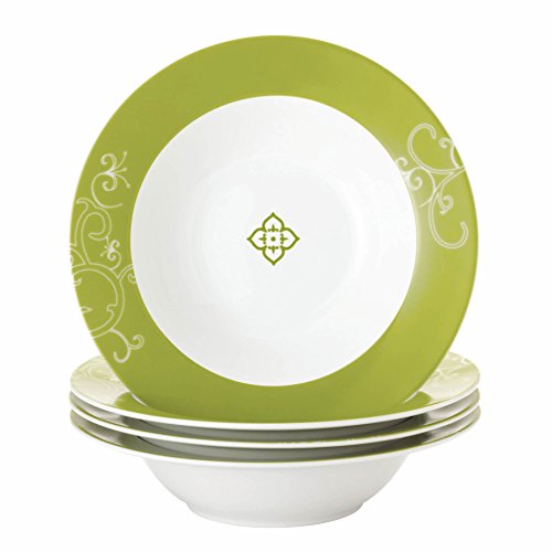 Rachael Ray Dinnerware Curly-Q 4-Piece Pasta Bowl Set