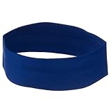 Straight Straw Hat Band - Royal W12S16C