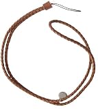 Bottega Veneta Woven Tan Leather Long Mobile Phone Strap 117801/V0015/2510