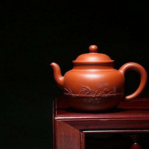 Zen Room Chinese Handmade Zisha Teapot made in the 70s11 Ounce (GongDeng-11 Ounce)
