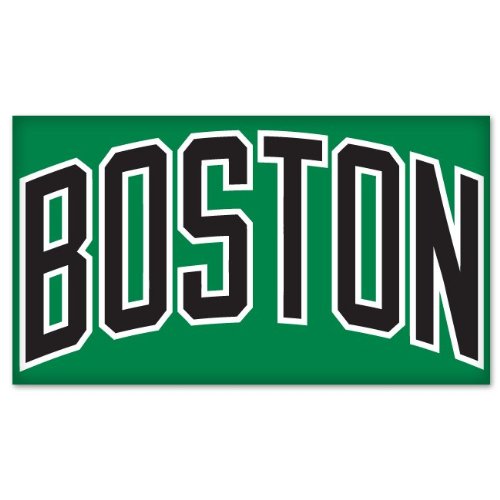 Boston Celtics NBA Basketball sticker 6" x 3"
