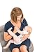Kindred Bravely Angelina Ultra Soft Maternity & Nursing Nightgown Dress (Navy Blue, Large)