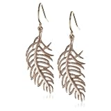 gorjana Feather Rose Gold-Tone Small Charm Ear