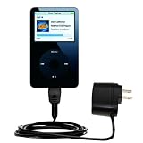 Rapid Wall / AC Charger for the Apple iPod 80GB - Gomadic Brand w/ TipExchange Technology