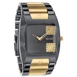 NIXON｜NIXON (ニクソン) BANKS バンクス GUNMETAL/GOLD NA060595-00 メンズ [正規輸入品]