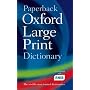 Paperback Oxford Large Print Dictionary
