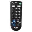 2-DEVICE Universal Remote with Big Buttons