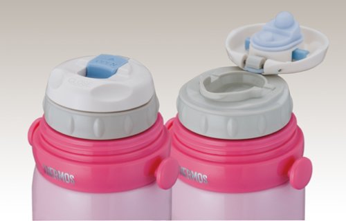 Cover image : THERMOS 真空断熱2ウェイボトル プリンセス ピンク FEF-600WDS P