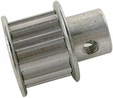 (2pcs)XL Type 19 Teeth with M5 Screw Hole 12mm Bore Dia. Aluminium Synchronous Belt Pulley