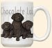 Chocolate Lab Puppy Puppies Dog Large 15oz Ceramic Mug