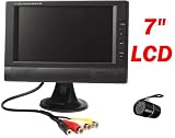 4UCAM 7 LCD Wireless Truck RV Backup Rear view Camera With Color LCD Monitor + Night Vision