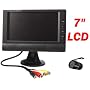 4UCAM 7" LCD Wireless Truck RV Backup Rear view Camera With Color LCD Monitor + Night Vision