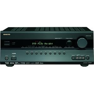 Onkyo TX-SR607 7.2-Channel A/V Surround Home Theater Receiver (Black)