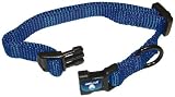 Hamilton 3/8 Adjustable Dog Collar, Extra Small, Fits 7-12, Navy Blue