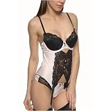 Betsey Johnson Intimates Rose Jaquard merrywidow at Betsey Johnson