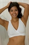 La Leche Pullover Sleep Bra - White