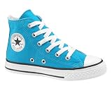41XsiDc1dvL. SL160  Converse Chuck Taylor All Star Hi Top Little Kids Vivid Blue Canvas Shoes