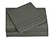 HC Collection Pillow Cases Standard Size/Queen Size Set of 2- Microfiber, Extra Soft Pillowcases - Easy Care & Machine Washable - Gray