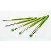 Smoky Eyes 5 Piece Eco-Friendly Makeup Brush Set - Bambu Professional Line