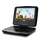 Coby Electronics 10.2inch Slim Portable Dvd Player Tft With Swivel Screen Compact Portable