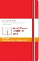2009 Moleskine Pocket Red Weekly Notebook 12mth