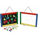 Melissa & Doug Magnetic Chalk/Dry Erase Board