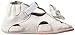 Robeez Pretty Pansy Soft Sole Sandal (Infant),White,0-6 Months M US Infant