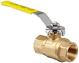 Apollo 64-100 Series Brass Ball Valve, Two Piece, Inline, Lever, 3/8