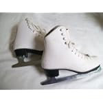 CCM Pirouette White Ice Figure Skates - Size 10.0 adult/teen) -- excellent structual condition - only used a few of times